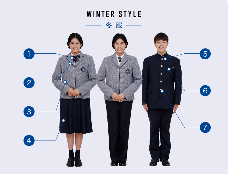 WINTER STYLE：冬 服